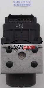 ABS PUMPE BLOCK HYDRAULIKPUMPE STEUERGERÄT PEUGEOT 306 1.8 1.9 2.0L CITROEN XSARA 1.4 1.6 2.0L BOSCH 0 265 216 722, 0265216722, 0 273 004 440, 0273004440, 96 360 844 80, 9636084480
