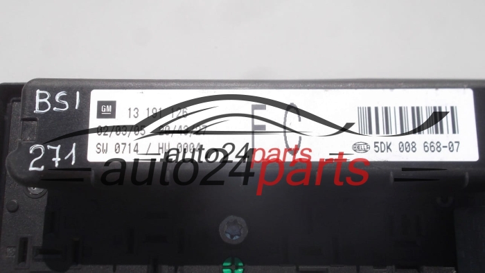 BSI OPEL ASTRA H ZAFIRA B, 13191126 FC 13 191 126, 5DK008668-07