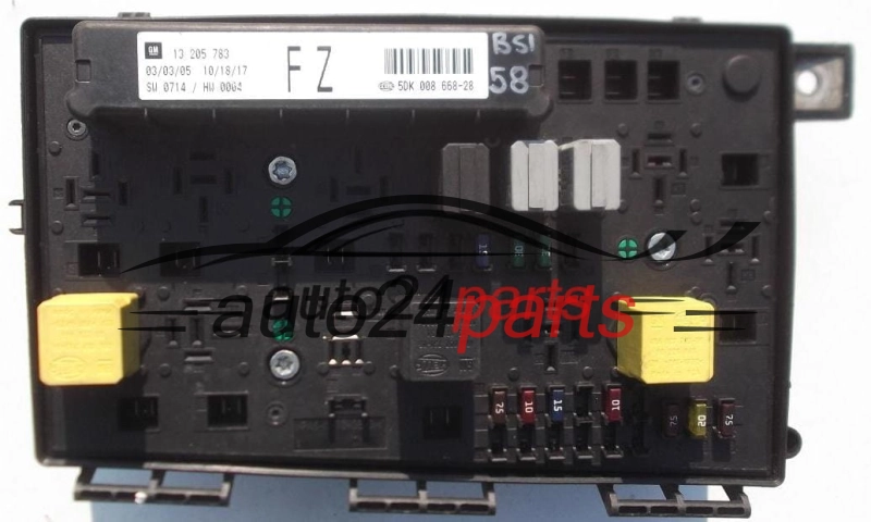 OPEL ASTRA H ZAFIRA B 13205783 FZ 13 205 783, 5DK008668-28, 5DK 008 668-28