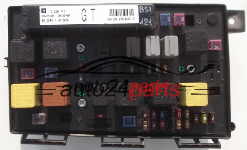 BSI OPEL ASTRA ZAFIRA GM 13 206 747 GT, 13206747 GT, HELLA 5DK 008 668-18, 5DK008668-18, 5DK00866818.jpg