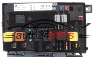Scatola dei fusibili relè fusibile scatola BSI OPEL ASTRA H ZAFIRA B GM 13 206 752 GZ, 13206752 GZ, HELLA 5DK 008 668-29, 5DK008668-29, 5DK00866829
