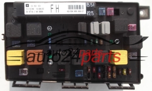 Scatola dei fusibili relè fusibile scatola BSI OPEL ASTRA H ZAFIRA B GM 13 191 131 FH, 13191131 FH, HELLA 5DK 008 668-37, 5DK008668-37, 5DK00866837