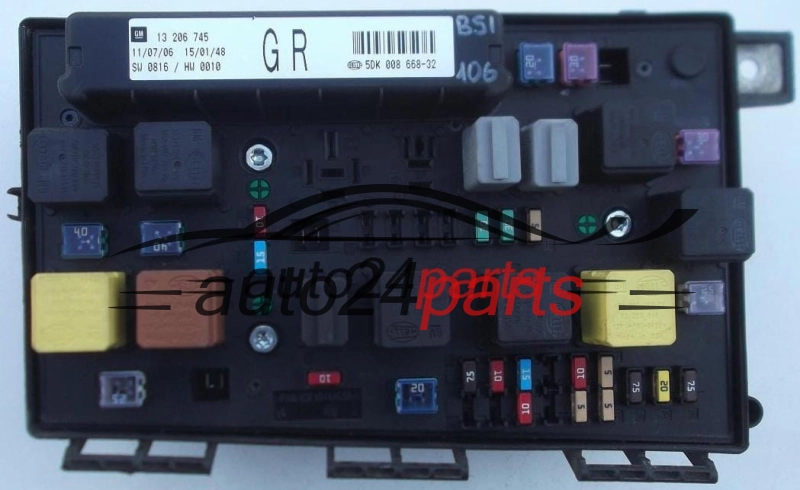 OPEL ASTRA H ZAFIRA B GM 13 206 745 GR, 13206745 GR, HELLA 5DK 008 668-32, 5DK008668-32, 5DK00866832.jpg
