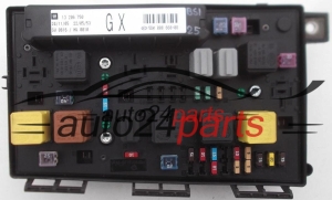 Scatola dei fusibili relè fusibile scatola BSI OPEL ASTRA H ZAFIRA B 13 206 750 GX 13206750 GX 93184656 1237094 12 37 094 5DK 008 668-08 5DK008668-08