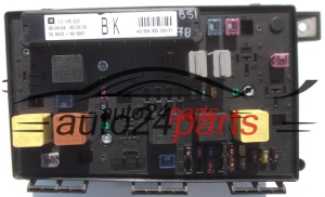 Ηλεκτρικό κιβώτιο θρυαλλίδων BSI OPEL ASTRA ZAFIRA GM 13 145 033 BK, 13145033 BK, HELLA 5DK 008 668-01, 5DK00866801