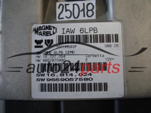 Sterownik silnika Peugeot 16707054 9657870480 – zdjęcie 2