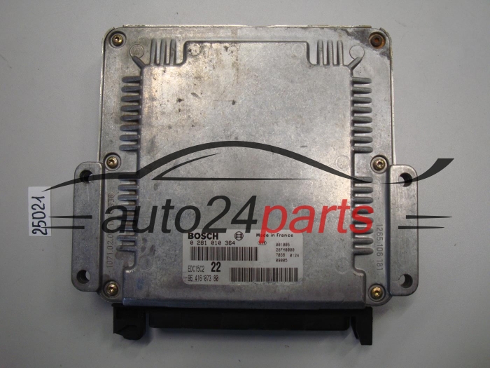 Sterownik silnika Citroen Peugeot 2.0 HDI 0281010364 9641607380