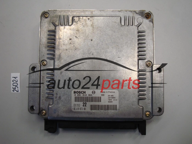 Sterownik silnika Citroen Peugeot 2.0 HDI 0281010364 9641607380