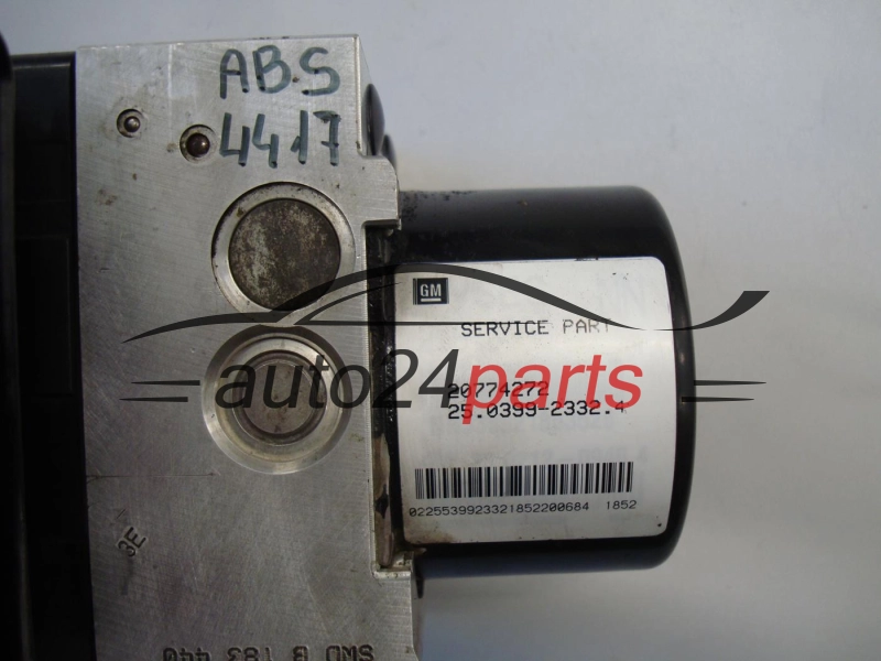 ABS POMPA I STEROWNIK CHEVROLET CAPTIVA 20774272, 96851845 , 25.0212-0522.4, 25021205224, 25.0613-4587.3, 25061345873