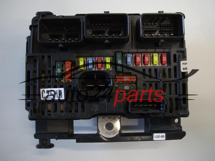 CENTRALKA MODUL STEROWNIK KOMFORTU CITROEN PEUGEOT BSI L02-00 SIEMENS S118983002L, 9656593880