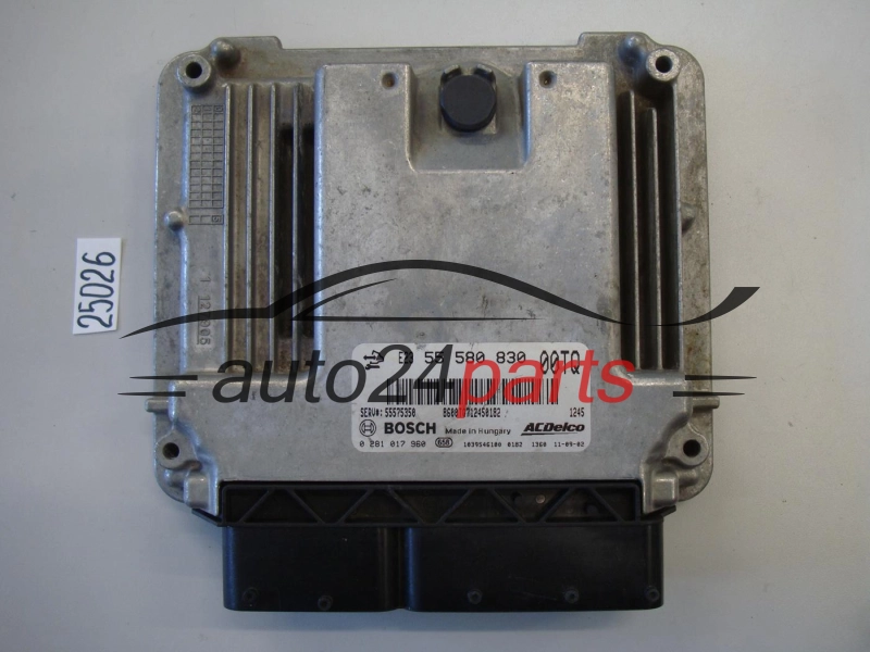 Sterownik silnika Opel Corsa 1.3 CDTI 0281017960 55580830
