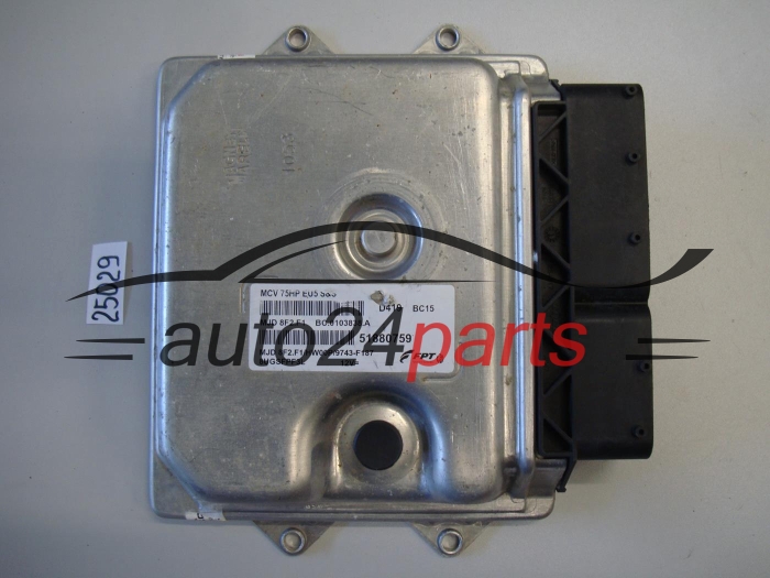 KOMPUTER STEROWNIK SILNIKA PEUGEOT BIPPER, CITROEN NEMO, 51880759, MJD8F2F1, BC0103838A, MJD8F2F1HW00P9743F187, 8UGV621AK