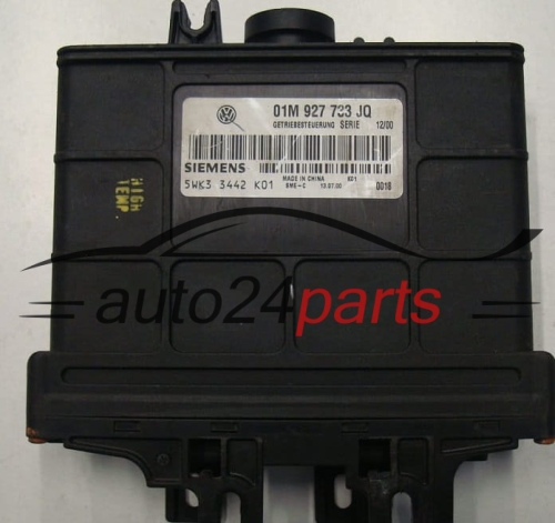 VW GOLF BORA 2.0 01M927733JQ, 01M 927 733 JQ, SIEMENS 5WK33442, 5WK3 3442 K02