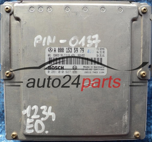  MOTORSTEUERGERÄT ECU STEUERGERÄT MERCEDES VITO 2.2 220 CDI BOSCH 0281010927