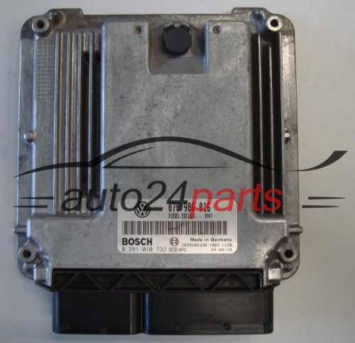 VW VOLKSWAGEN T5 2.5 TDI BOSCH 0 281 010 732, 0281010732, 070 906 016, 070906016, DIESEL EDC16U1