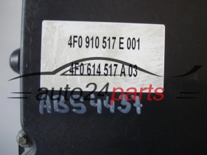 Pompe ABS et calculateur AUDI BOSCH 0 265 234 111, 0265234111, 4F0614517A, 0265950359