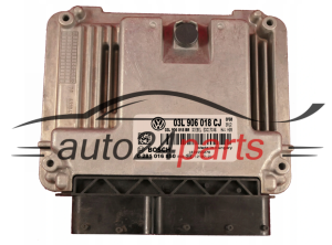 ECU CENTRALITA DE MOTOR SKODA SUPERB 2.0 TDI 03L906018CJ, 03L 906 018 CJ, 03L906018BR, 03L 906 018 BR, BOSCH 0281016850, 0 281 016 850, DIESEL EDC17C46 CFGB 7828, 1039S44225