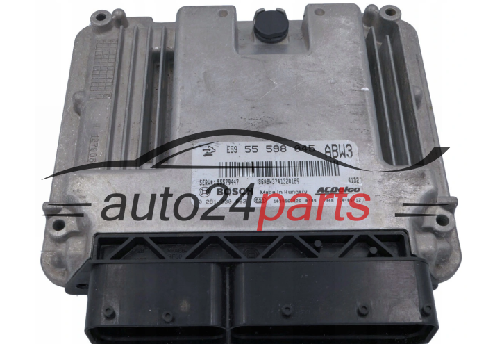 MOTORSTEUERGERÄT ECU STEUERGERÄT  OPEL ASTRA J BOSCH 0 281 030 852, 0281030852, 55598045