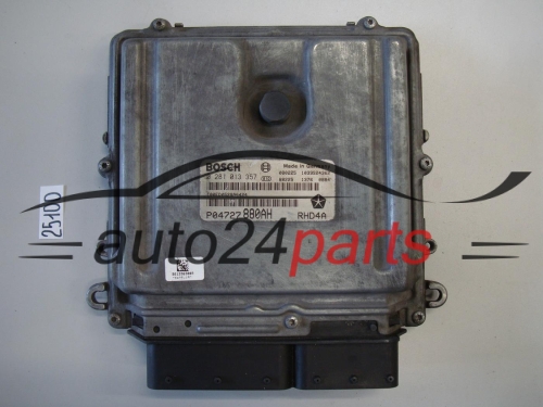 KOMPUTER STEROWNIK SILNIKA CHRYSLER VOYAGER 2.8, BOSCH 0 281 013 357, BOSCH 0281013357, P04727880AH