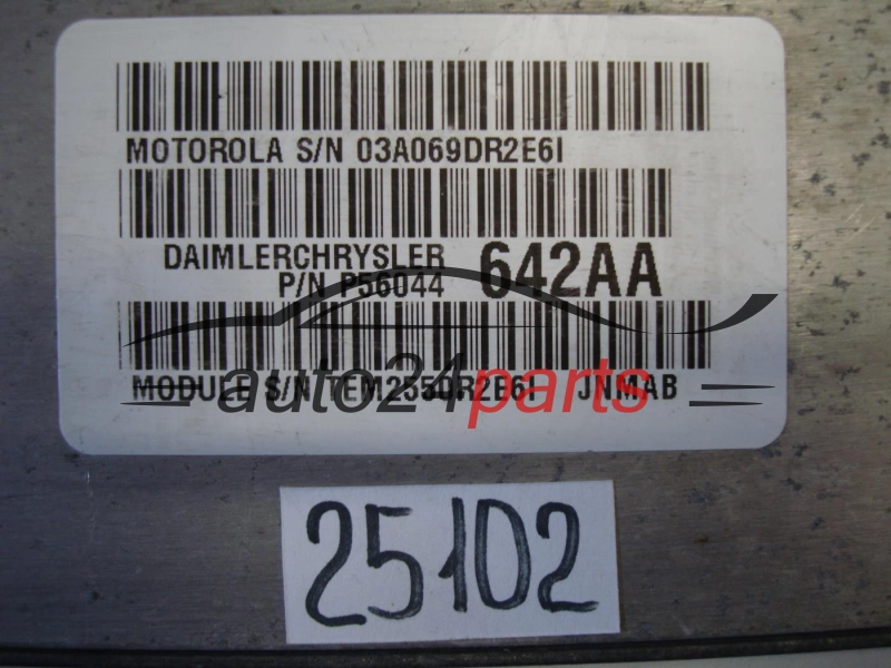 KOMPUTER STEROWNIK SILNIKA JEEP GRAND CHEROKEE P56044642AA
