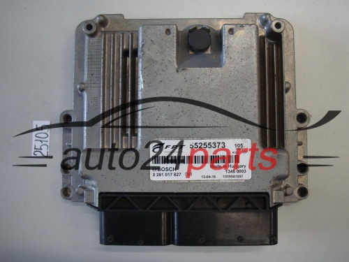 KOMPUTER STEROWNIK SILNIKA FIAT 500 BOSCH 0 281 017 827, 0281017827, 55255373