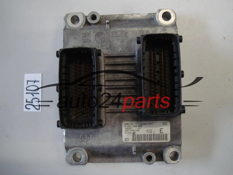 Sterownik silnika Fiat Grande Punto 1.4 0261208969 00517981540
