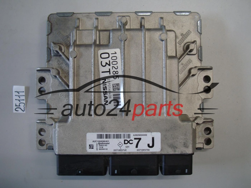 ECU Engine Controller NISSAN QASHQAI 23710HV700 A2C1934380401