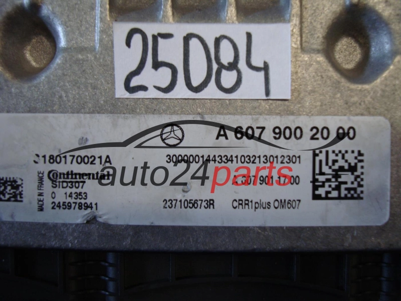 MERCEDES BENZ CONTINENTAL SID 307 S180170021A, A6079002000