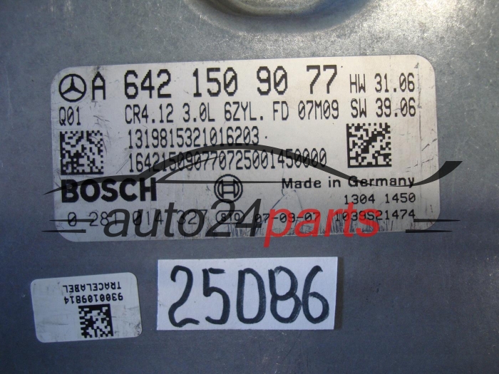 MERCEDES BENZ BOSCH 0 281 014 327, 0281014327, A6421509077, CR4.12