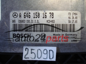 MERCEDES BENZ BOSCH 0 281 012 830, 0281012830, A6461501678, CR3.31