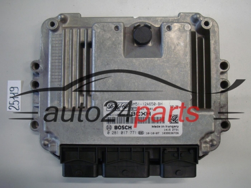 KOMPUTER STEROWNIK SILNIKA FORD FOCUS 1.6 TDCI BOSCH 0 281 017 771, 0281017771, 9M51-12A650-BH, 9M5112A650BH