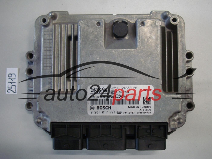 Sterownik silnika Ford Focus 1.6 TDCI 0281017771 9M5112A650BH