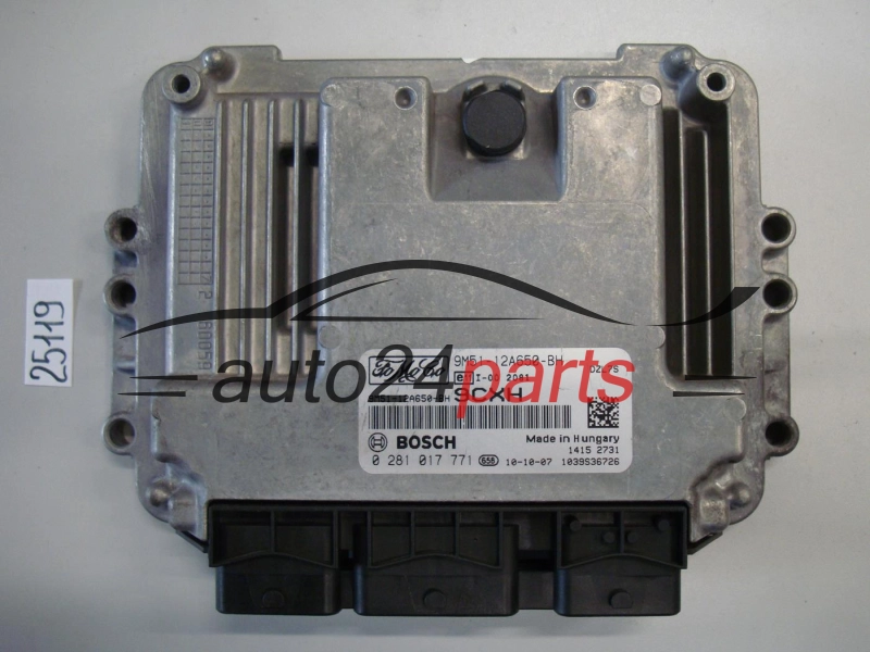 Sterownik silnika Ford Focus 1.6 TDCI 0281017771 9M5112A650BH