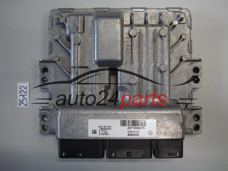Centralita de motor RENAULT MASTER 237100827S A2C13071801 SID310
