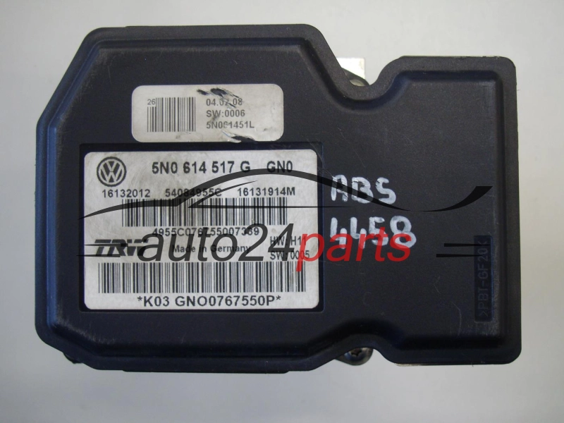 ABS POMPA I STEROWNIK VOLKSWAGEN TIGUAN 5N0614517G, 16132012, 54084955C