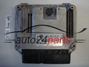 VOLKSWAGEN SIROCCO 2.0 TDI BOSCH 0 281 019 395, 0281019395, 03L906018QT , EDC17C46