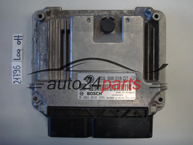 VOLKSWAGEN SIROCCO 2.0 TDI BOSCH 0 281 019 395, 0281019395, 03L906018QT , EDC17C46