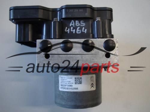 PEUGEOT 9822873580, 0265258366, 0265956416