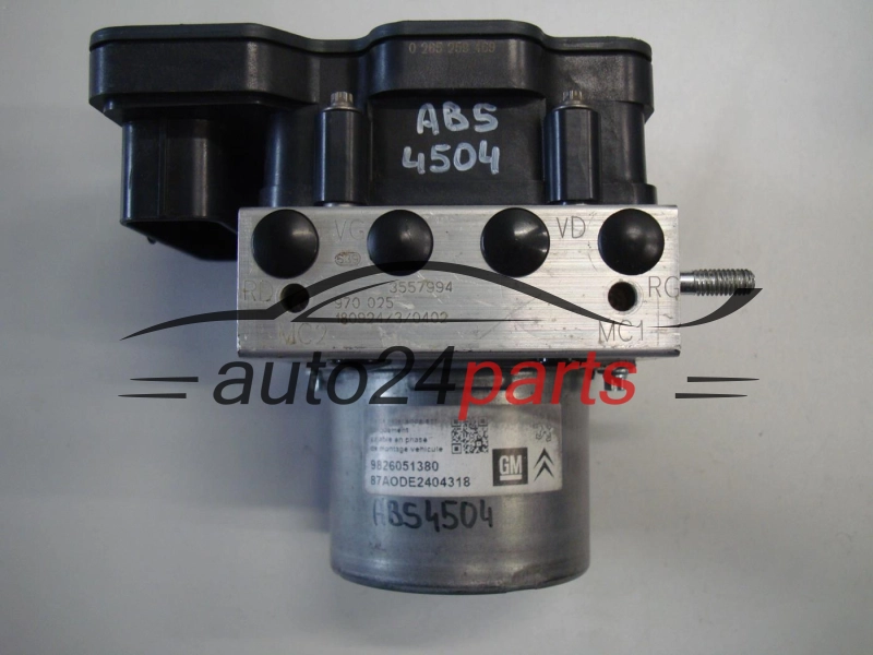 CITROEN 9826051380, 0 265 956 240, 0265956240