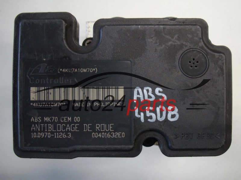 CITROEN 9662150280, 10.0207-0075.4, 10020700754, 10.0970-1126.3, 10097011263