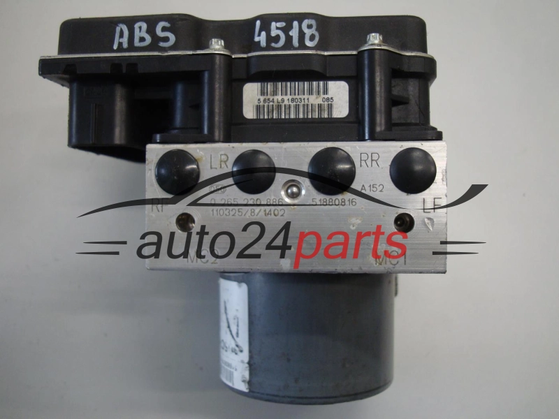 FIAT 500 BOSCH 0 265 230 886, 0265230886, 51880816, 0265951742