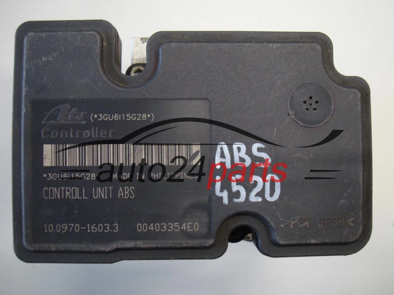 FIAT 51773386, 10.0207-0079.4, 10020700794, 10.0970-1603.3, 10097016033