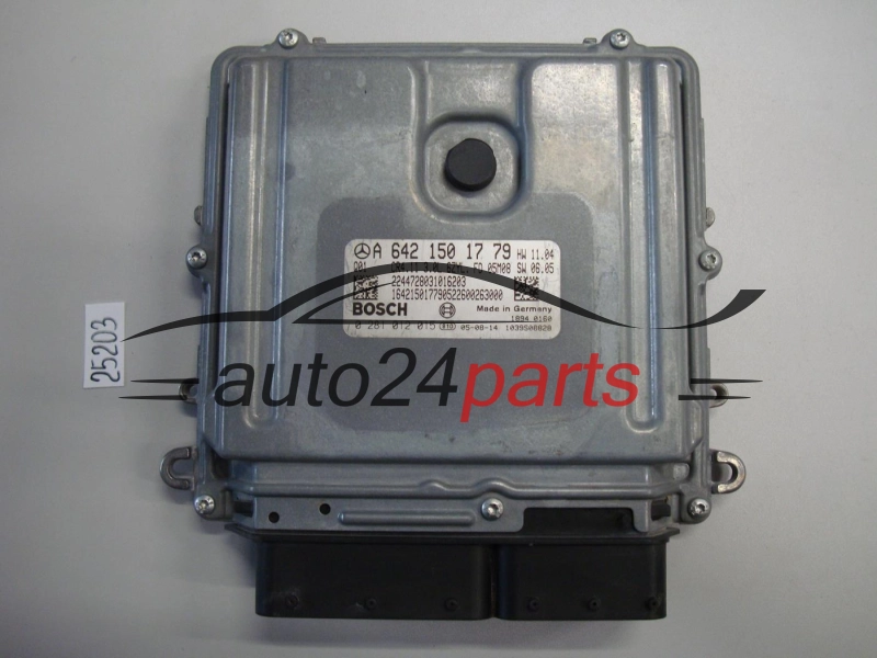 KOMPUTER STEROWNIK SILNIKA MERCEDES W164 ML280 280 CDI BOSCH 0281012015, 0 281 012 015, A6421501779, A 642 150 17 79