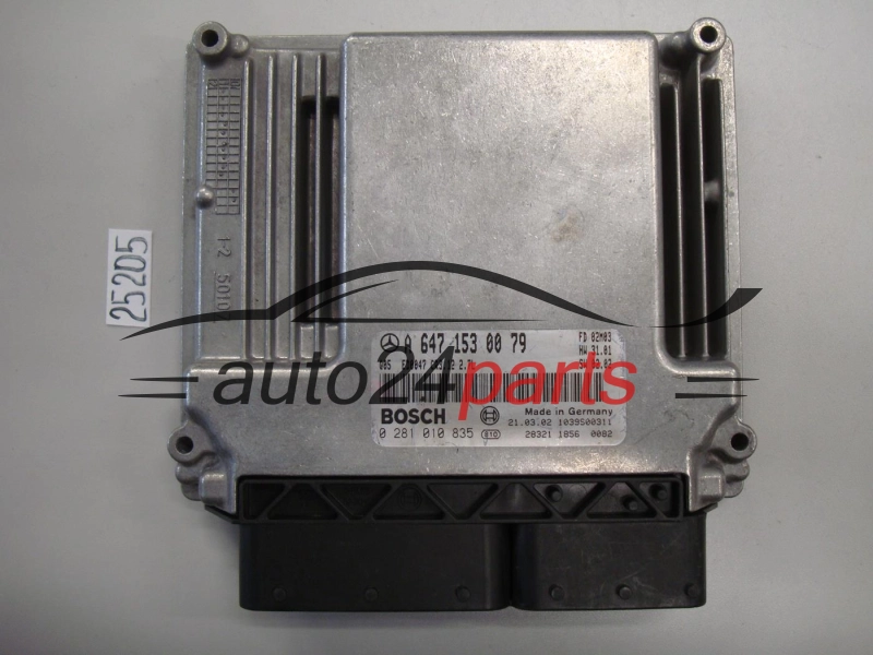 Sterownik silnika Mercedes W211 E270 2.7 CDI 0281010835 A6471530079