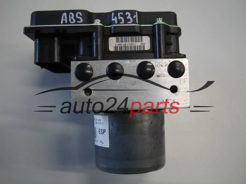 FIAT DUCATO BOSCH 0 265 230 806, 0265230806, 51832891, 0265951327