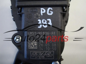 POTENCJOMETR PEDAL GAZU FORD FOCUS 4M51-9F836-AK, 4M519F836AK, 6PV 008641-32, 6PV00864132