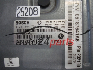 CHRYSLER BOSCH 0 281 014 788, 0281014788, P05187641AB