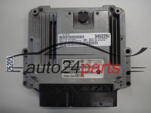 JEEP CHEROKEE BOSCH 0 281 019 329, 0281019329, P05150681AB