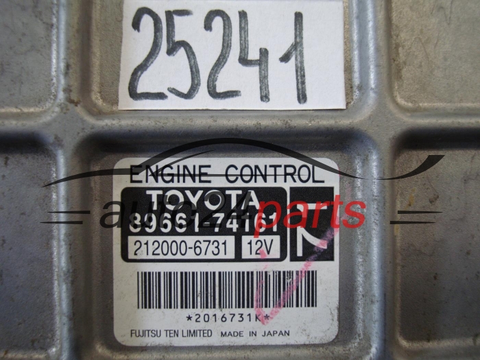 Centralina do motore TOYOTA 8966174161 2120006731