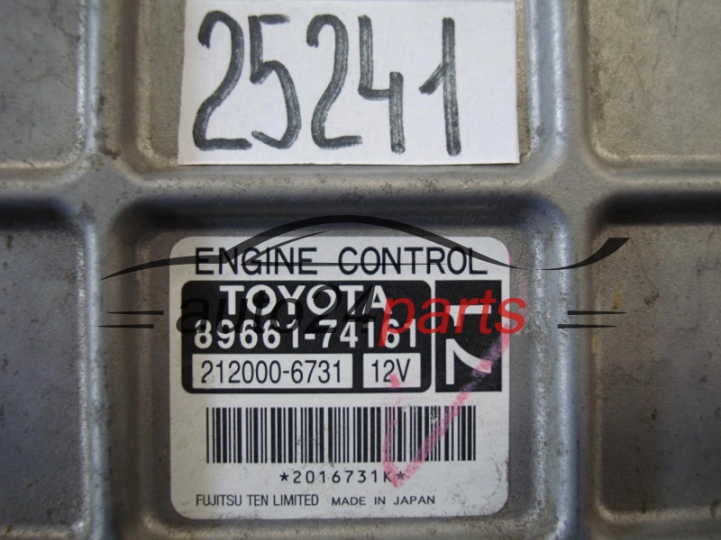 Centralina do motore TOYOTA 8966174161 2120006731